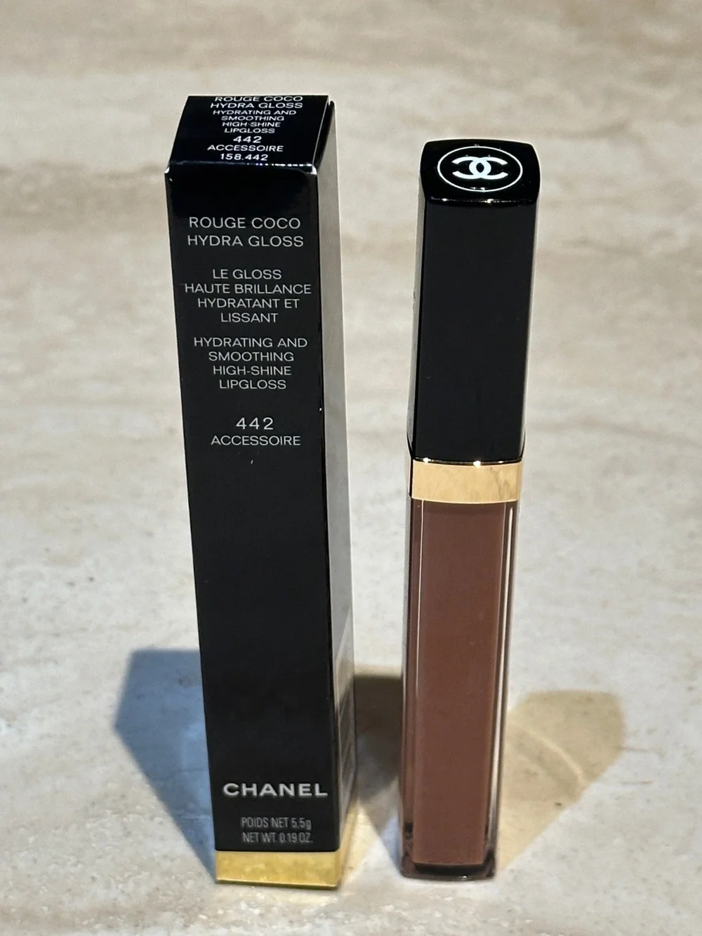 CHANEL Rouge Coco Hydra Gloss Lipgloss - 442 ACCESSOIRE